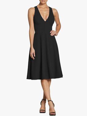 Dress the Population Catalina Black Dress Size L